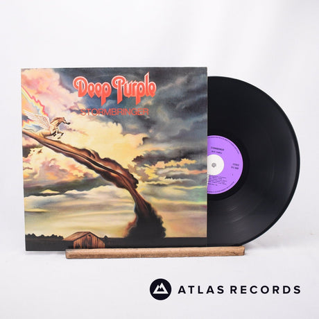Deep Purple Stormbringer LP Vinyl Record - Front Cover & Record