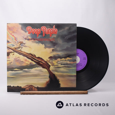 Deep Purple Stormbringer LP Vinyl Record - Front Cover & Record