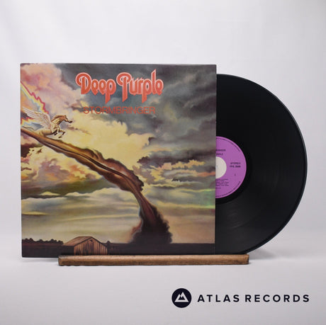 Deep Purple Stormbringer LP Vinyl Record - Front Cover & Record