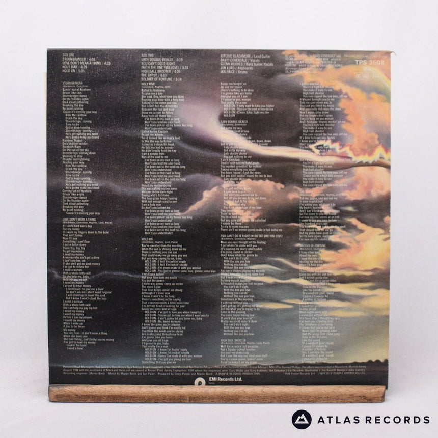 Deep Purple - Stormbringer - A-1U B-1U LP Vinyl Record - EX/EX