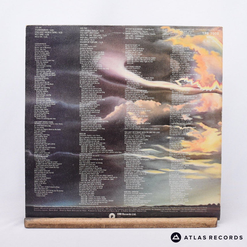 Deep Purple - Stormbringer - First Uk Press A-1 B-1 LP Vinyl Record - EX/EX