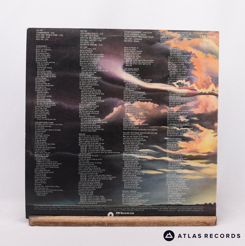 Deep Purple - Stormbringer - Kendun A-1U B-1U LP Vinyl Record - VG+/VG+