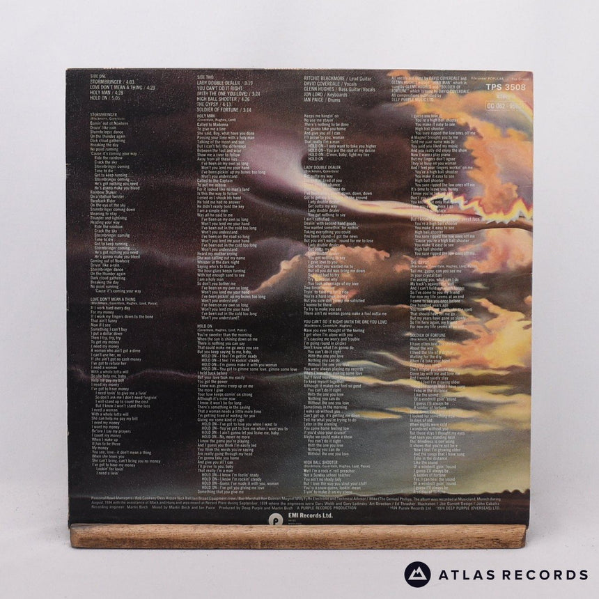 Deep Purple - Stormbringer - A-1U B-1U LP Vinyl Record - VG+/EX