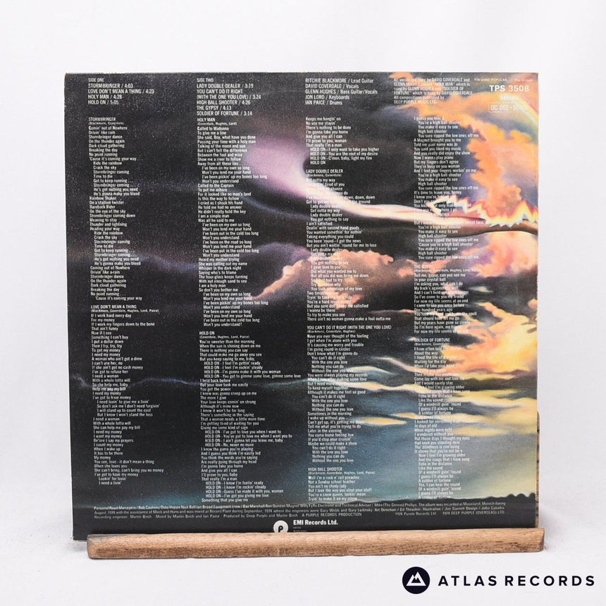 Deep Purple - Stormbringer - A-1U B-1U LP Vinyl Record - EX/EX