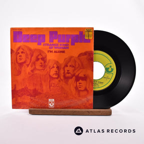 Deep Purple Strange Kind Of Woman 7" Vinyl Record - Front Cover & Record