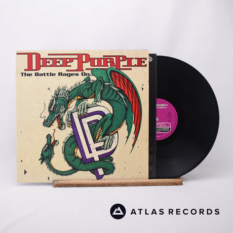 Deep Purple The Battle Rages On... LP Vinyl Record - Front Cover & Record