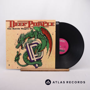 Deep Purple The Battle Rages On... LP Vinyl Record - Front Cover & Record