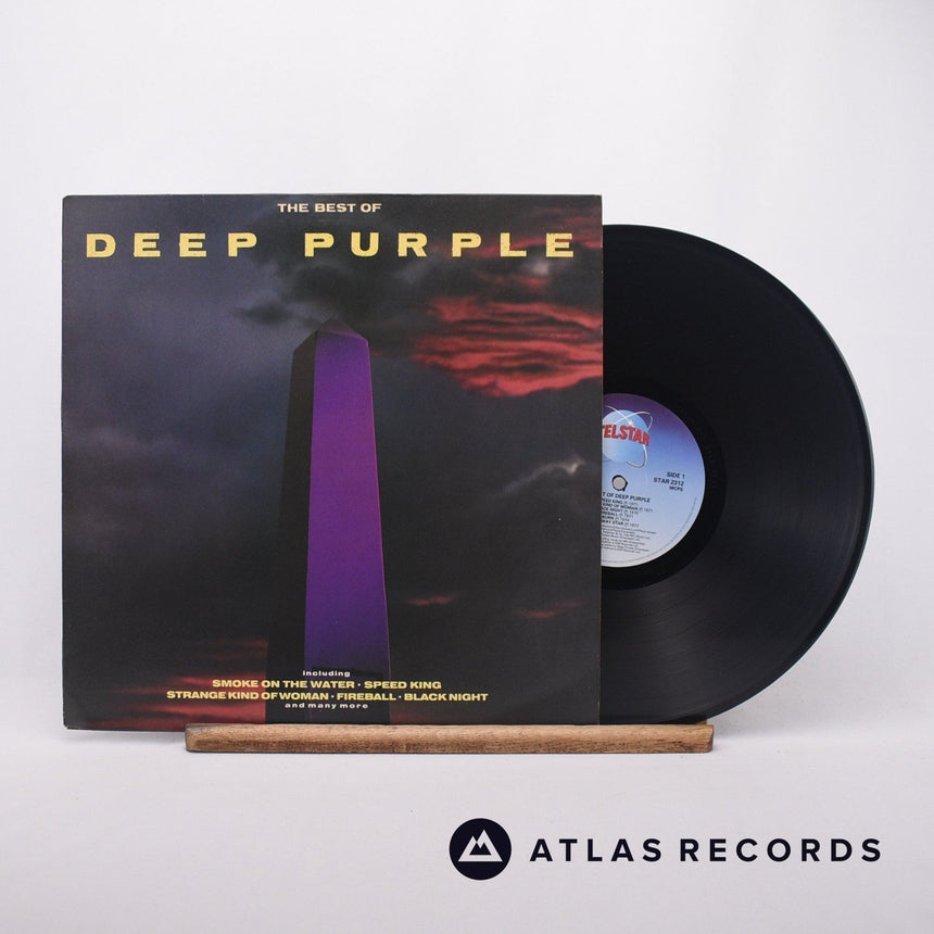Deep Purple The Best Of Deep Purple LP Vinyl Record - Front Cover & Record