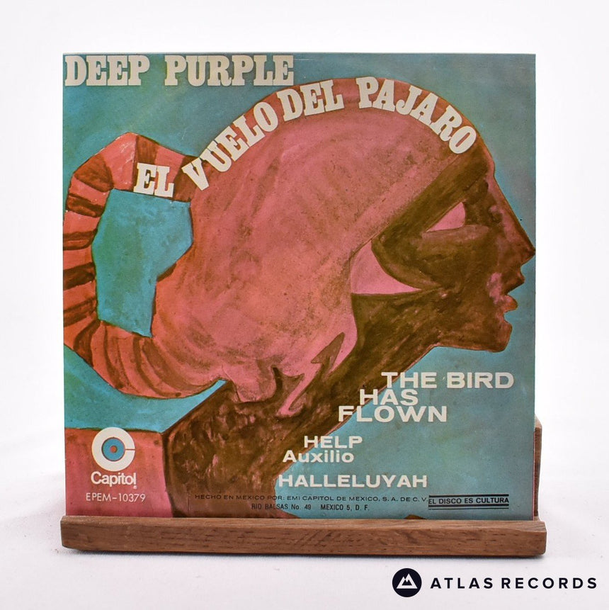Deep Purple - The Bird Has Flown = El Vuelo Del Pajaro - 7" EP Vinyl Record - VG+