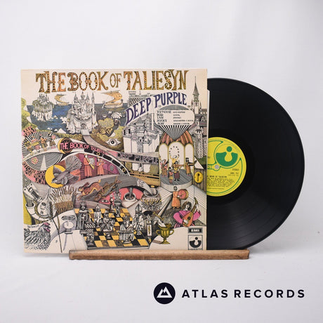 Deep Purple The Book Of Taliesyn LP Vinyl Record - Front Cover & Record