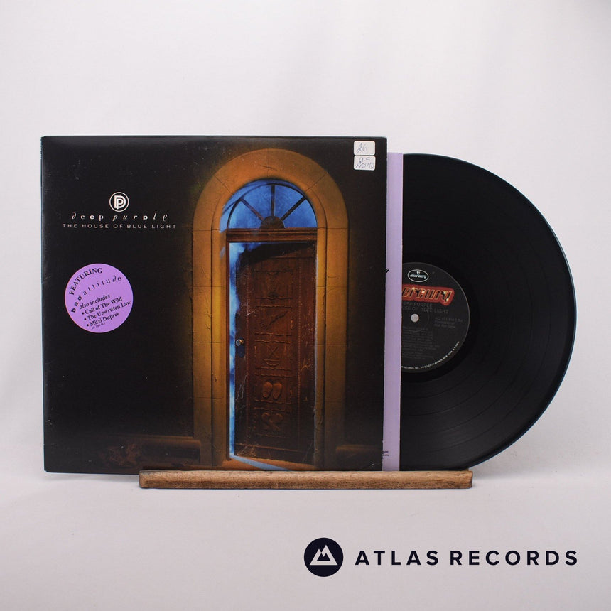 Deep Purple The House Of Blue Light LP Vinyl Record - Front Cover & Record