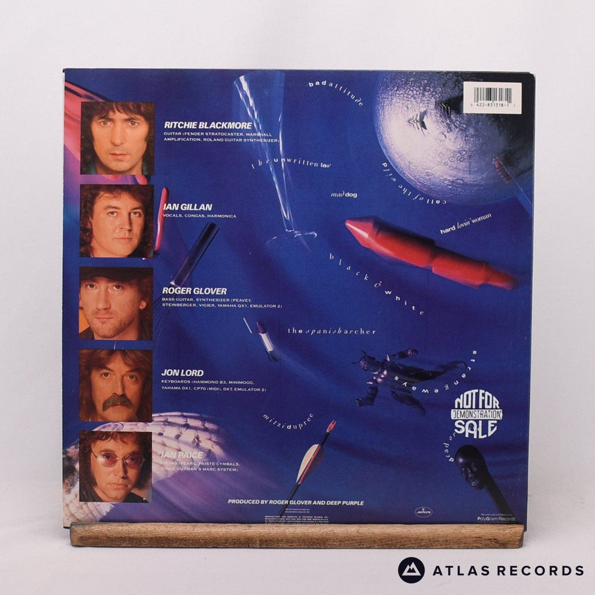 Deep Purple - The House Of Blue Light - Promo Us AS B LP Vinyl Record - VG+/EX