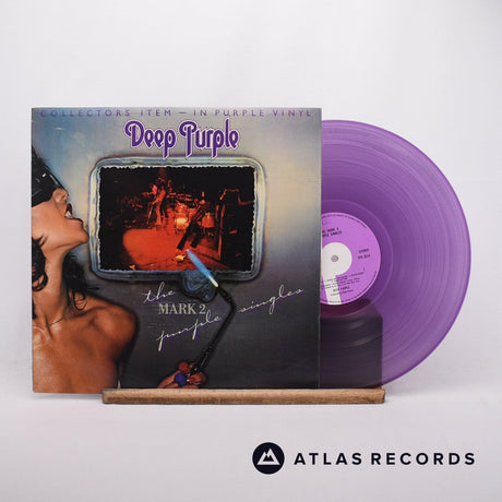 Deep Purple The Mark II Purple Singles LP Vinyl Record - Front Cover & Record