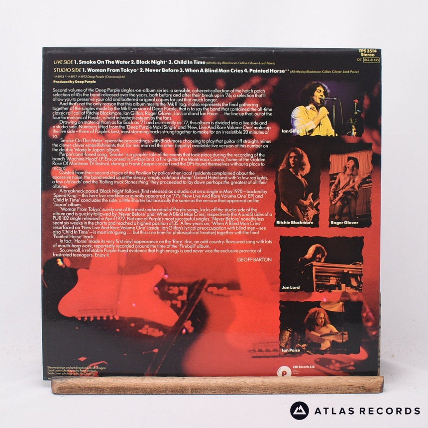 Deep Purple - The Mark II Purple Singles - A-1 B-1 LP Vinyl Record - EX/EX