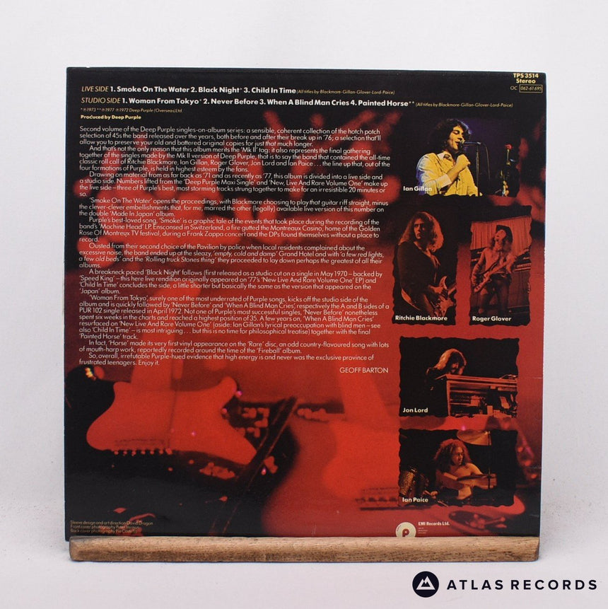 Deep Purple - The Mark II Purple Singles - A-1 B-1 LP Vinyl Record - EX/NM