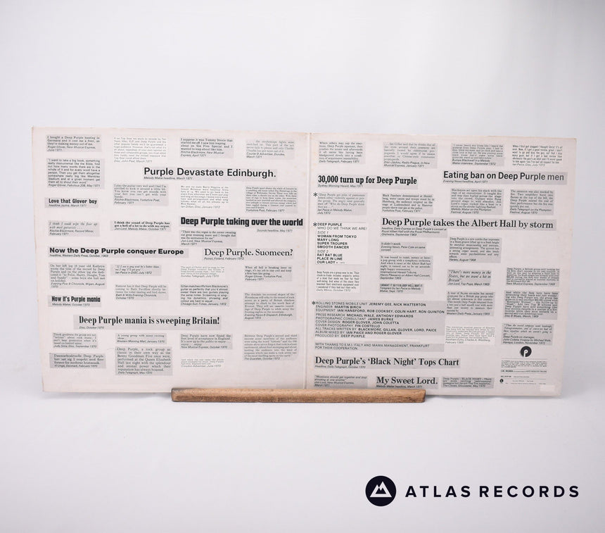 Deep Purple - Who Do We Think We Are - Gatefold LP Vinyl Record - VG+/EX