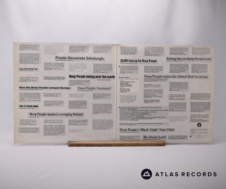 Deep Purple - Who Do We Think We Are - First Press LP Vinyl Record - EX/EX