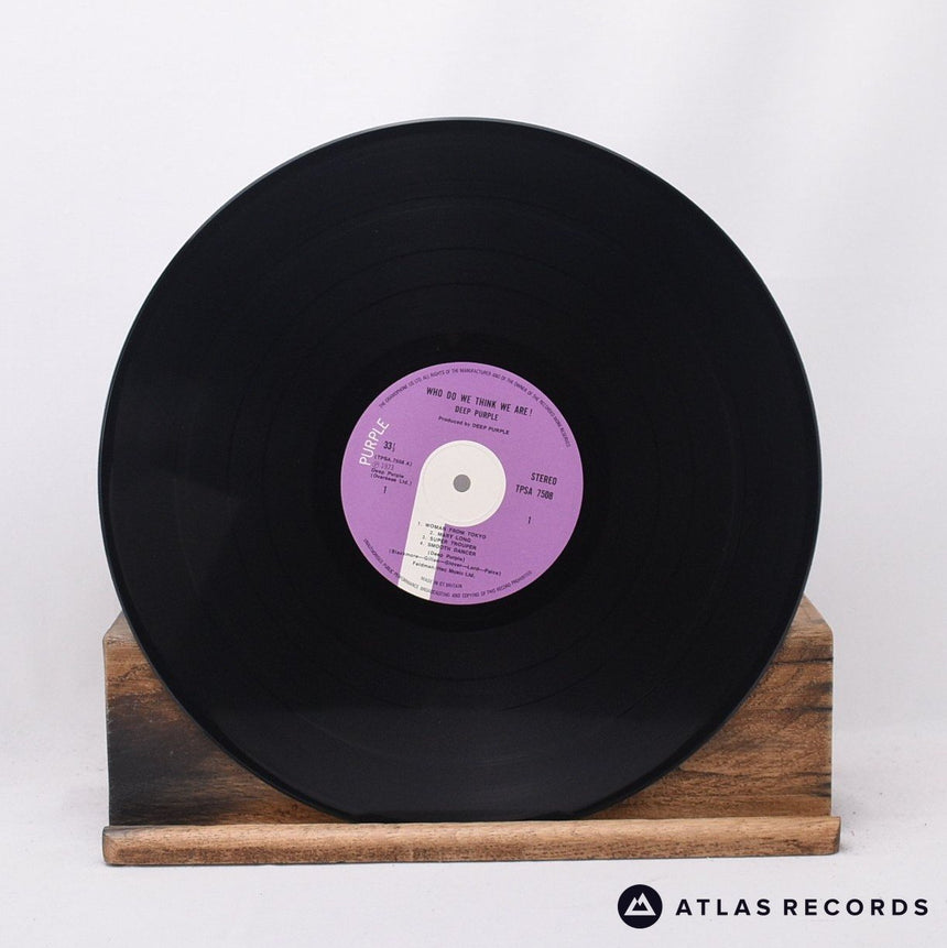 Deep Purple - Who Do We Think We Are - First Uk Press LP Vinyl Record - EX/VG+