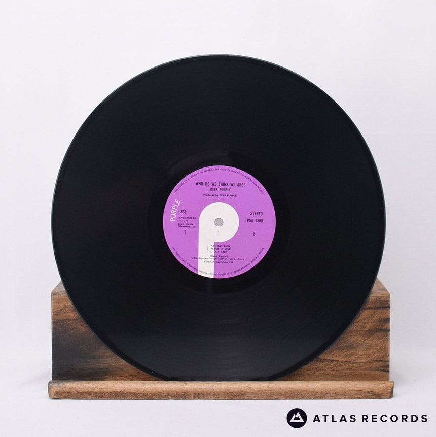 Deep Purple - Who Do We Think We Are - Repress A-2 B-3 LP Vinyl Record - EX/EX