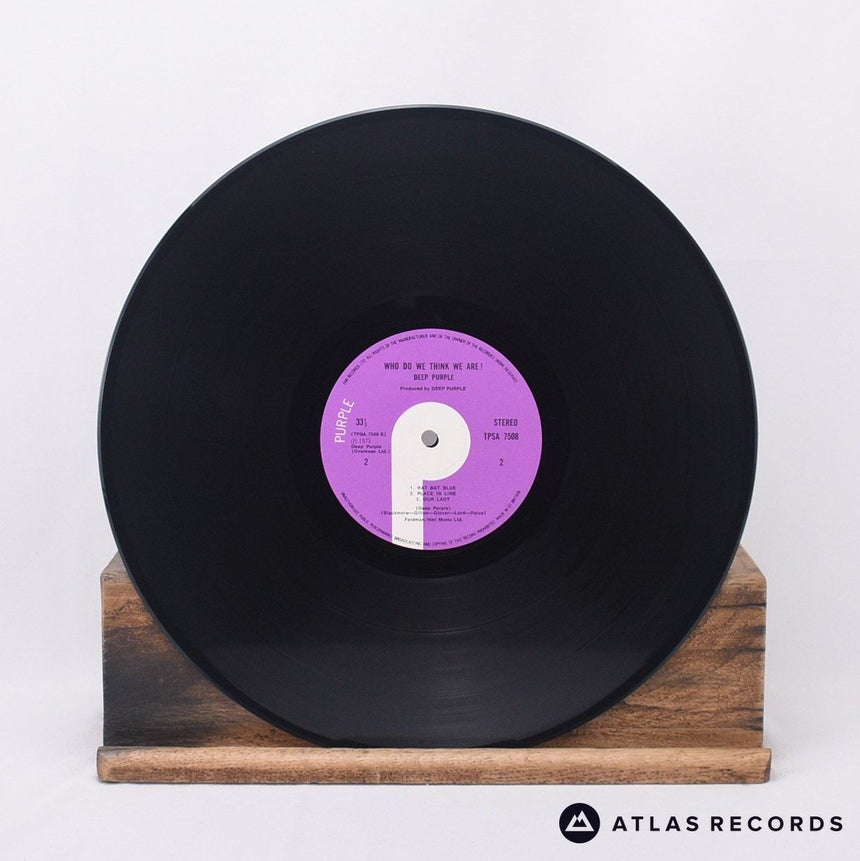 Deep Purple - Who Do We Think We Are - Porky A-1 B-3 LP Vinyl Record - EX/EX