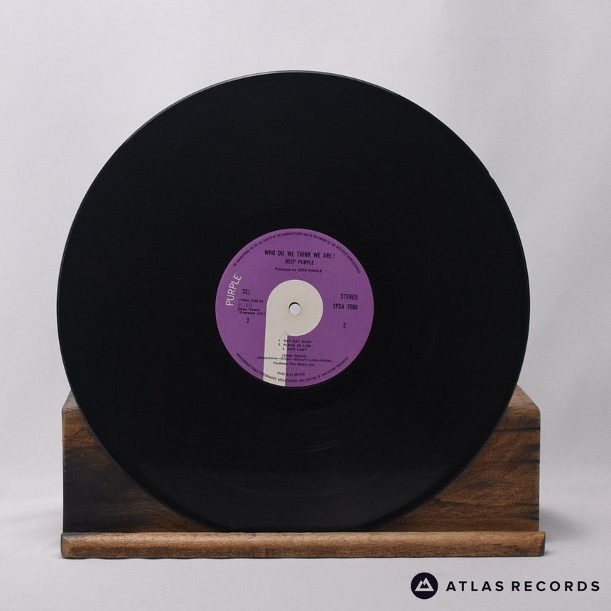 Deep Purple - Who Do We Think We Are - First Press LP Vinyl Record - EX/EX