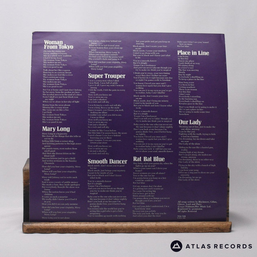 Deep Purple - Who Do We Think We Are - First Press LP Vinyl Record - EX/EX