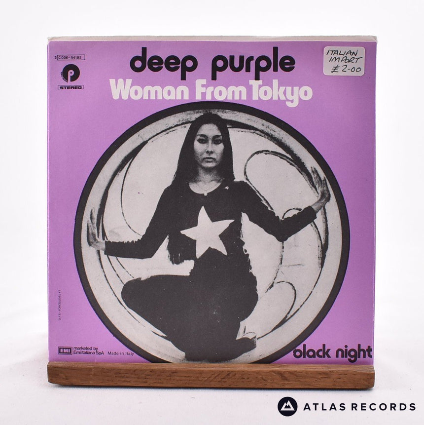 Deep Purple - Woman From Tokyo - Reissue 7" Vinyl Record - EX/EX