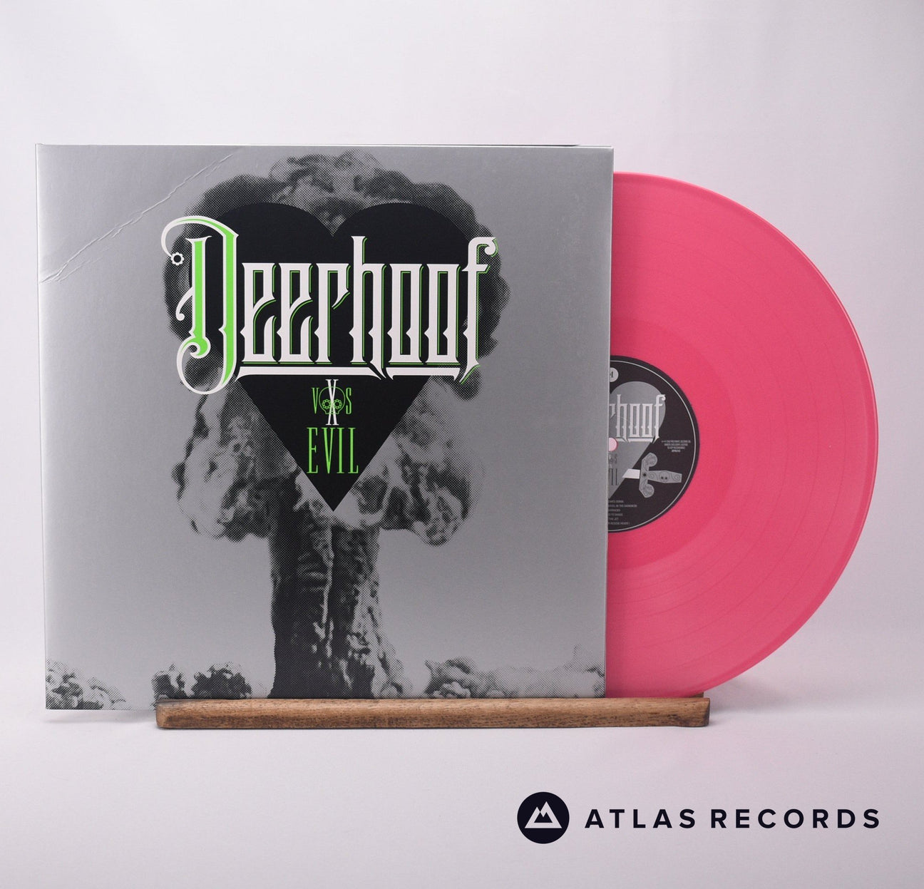 Deerhoof Deerhoof Vs. Evil LP Vinyl Record - Front Cover & Record