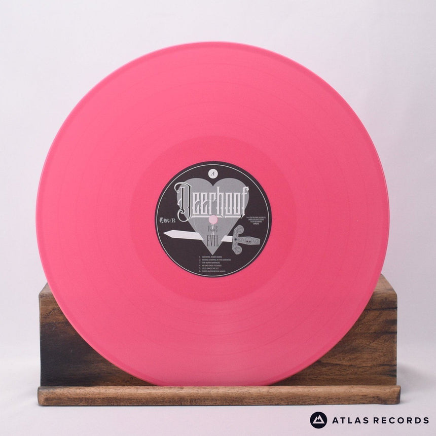 Deerhoof - Deerhoof Vs. Evil - Pink Gatefold LP Vinyl Record - VG+/EX