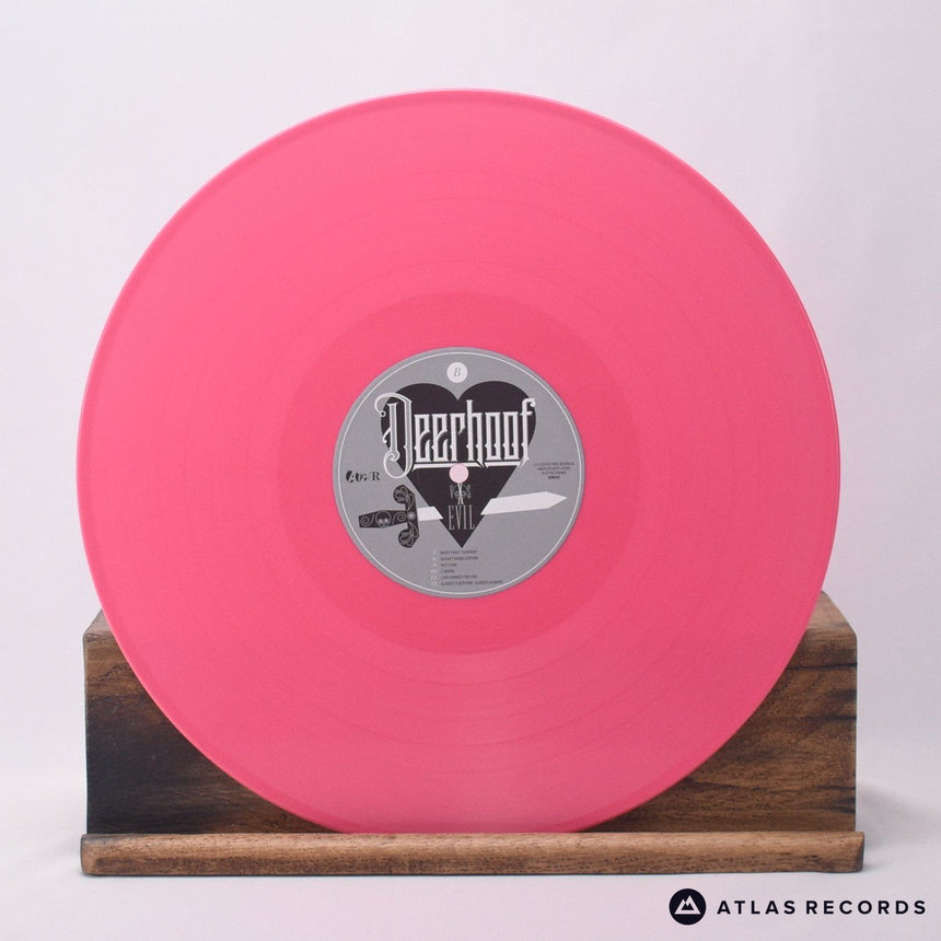 Deerhoof - Deerhoof Vs. Evil - Pink Gatefold LP Vinyl Record - VG+/EX