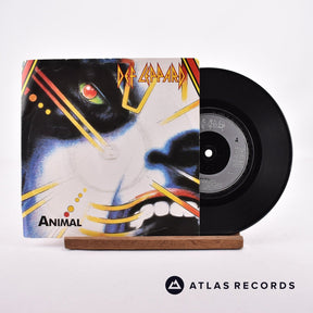 Def Leppard Animal 7" Vinyl Record - Front Cover & Record