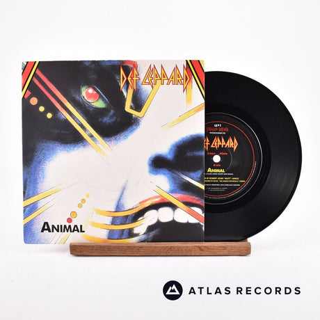 Def Leppard Animal 7" Vinyl Record - Front Cover & Record