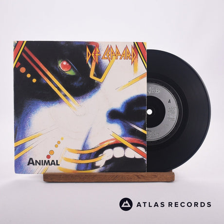 Def Leppard Animal 7" Vinyl Record - Front Cover & Record