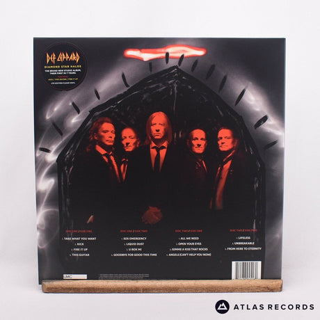Def Leppard - Diamond Star Halos - Clear 2 x LP Vinyl Record - NM/NM