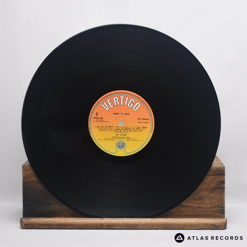 Def Leppard - High 'N' Dry - A//2 B//2 LP Vinyl Record - EX/EX