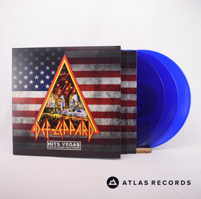 Def Leppard Hits Vegas 3 x LP Vinyl Record - Front Cover & Record