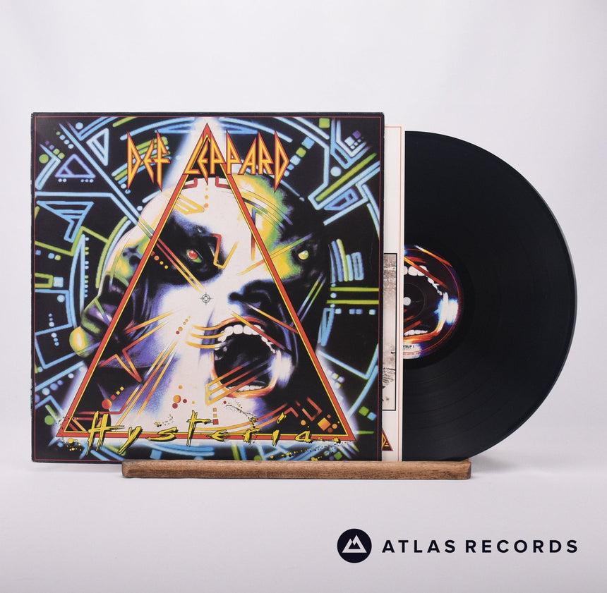 Def Leppard Hysteria LP Vinyl Record - Front Cover & Record