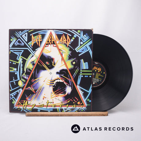 Def Leppard Hysteria LP Vinyl Record - Front Cover & Record