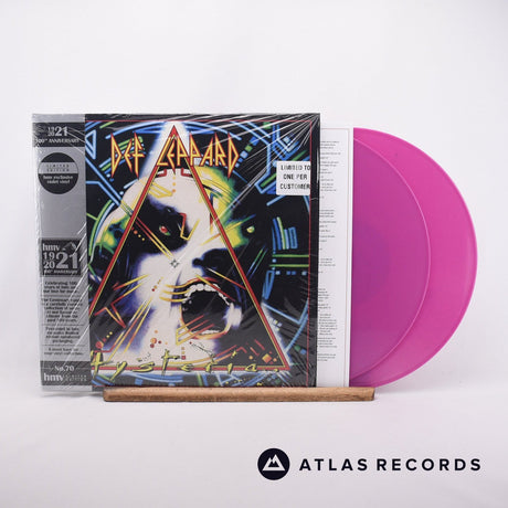 Def Leppard Hysteria 2 x LP Vinyl Record - Front Cover & Record