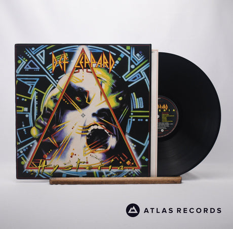 Def Leppard Hysteria LP Vinyl Record - Front Cover & Record