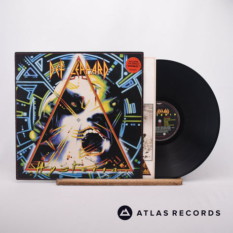 Def Leppard Hysteria LP Vinyl Record - Front Cover & Record