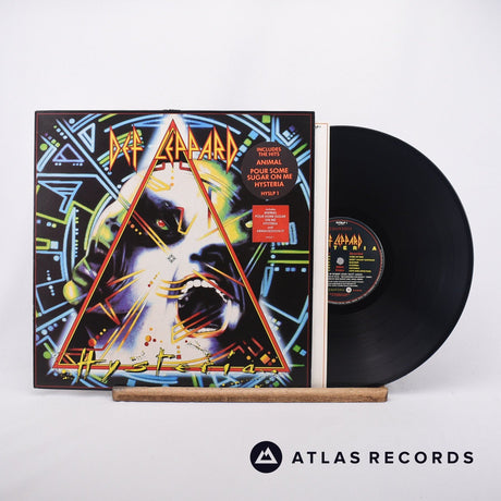 Def Leppard Hysteria LP Vinyl Record - Front Cover & Record