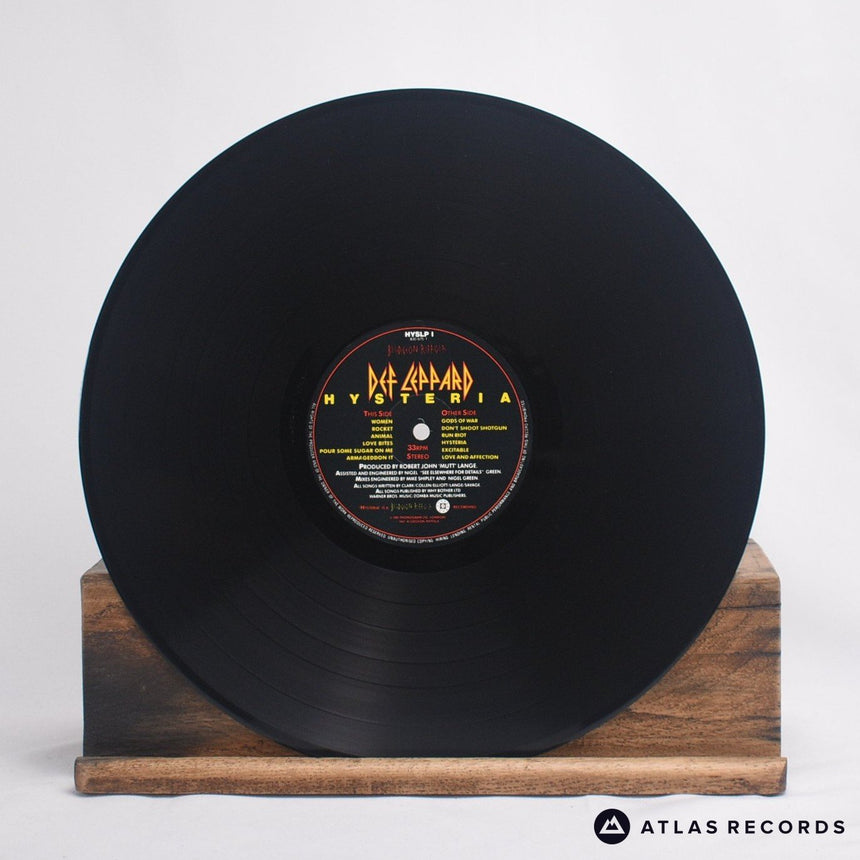 Def Leppard - Hysteria - A-2U B-5 LP Vinyl Record - VG+/EX
