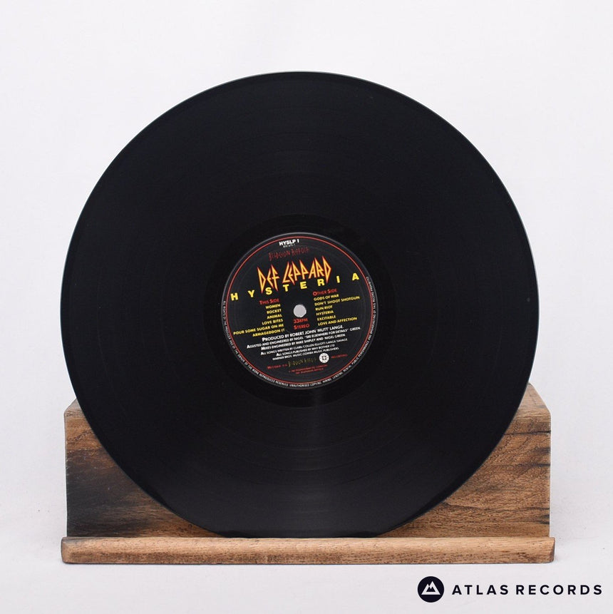 Def Leppard - Hysteria - Dmm Masterdisk LP Vinyl Record - VG+/VG+
