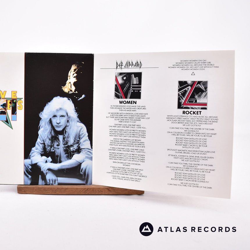 Def Leppard - Love Bites - Damont Integral Booklet 7" Vinyl Record - EX/VG+