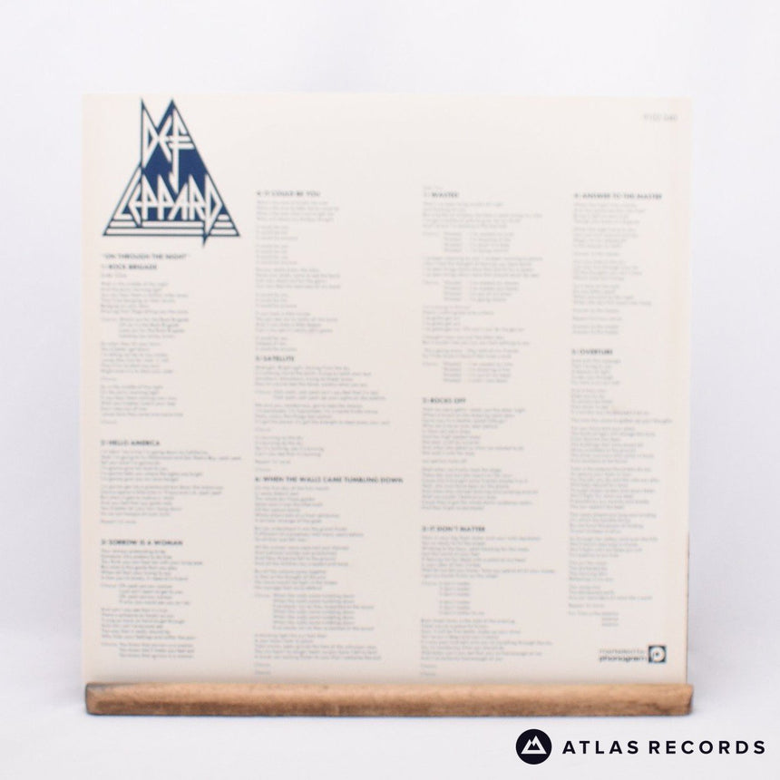 Def Leppard - On Through The Night - LP Vinyl Record - EX/NM