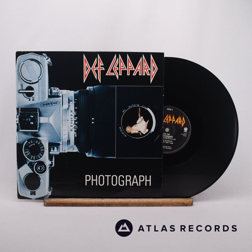 Def Leppard Photograph 12" Vinyl Record - Front Cover & Record