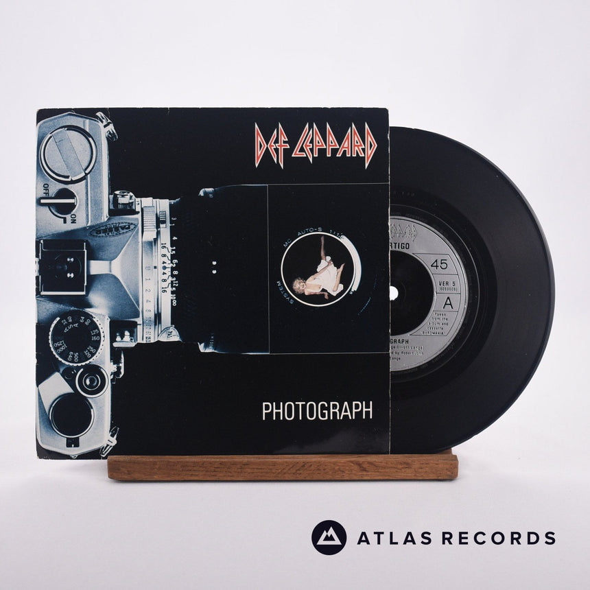 Def Leppard Photograph 7" Vinyl Record - Front Cover & Record