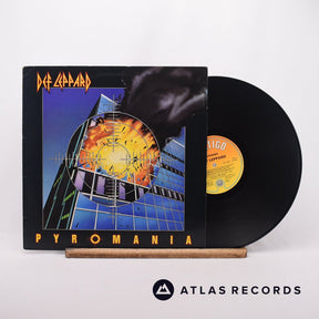 Def Leppard Pyromania LP Vinyl Record - Front Cover & Record