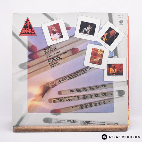 Def Leppard - Pyromania - 1Y 1 2Y 1 LP Vinyl Record - EX/EX